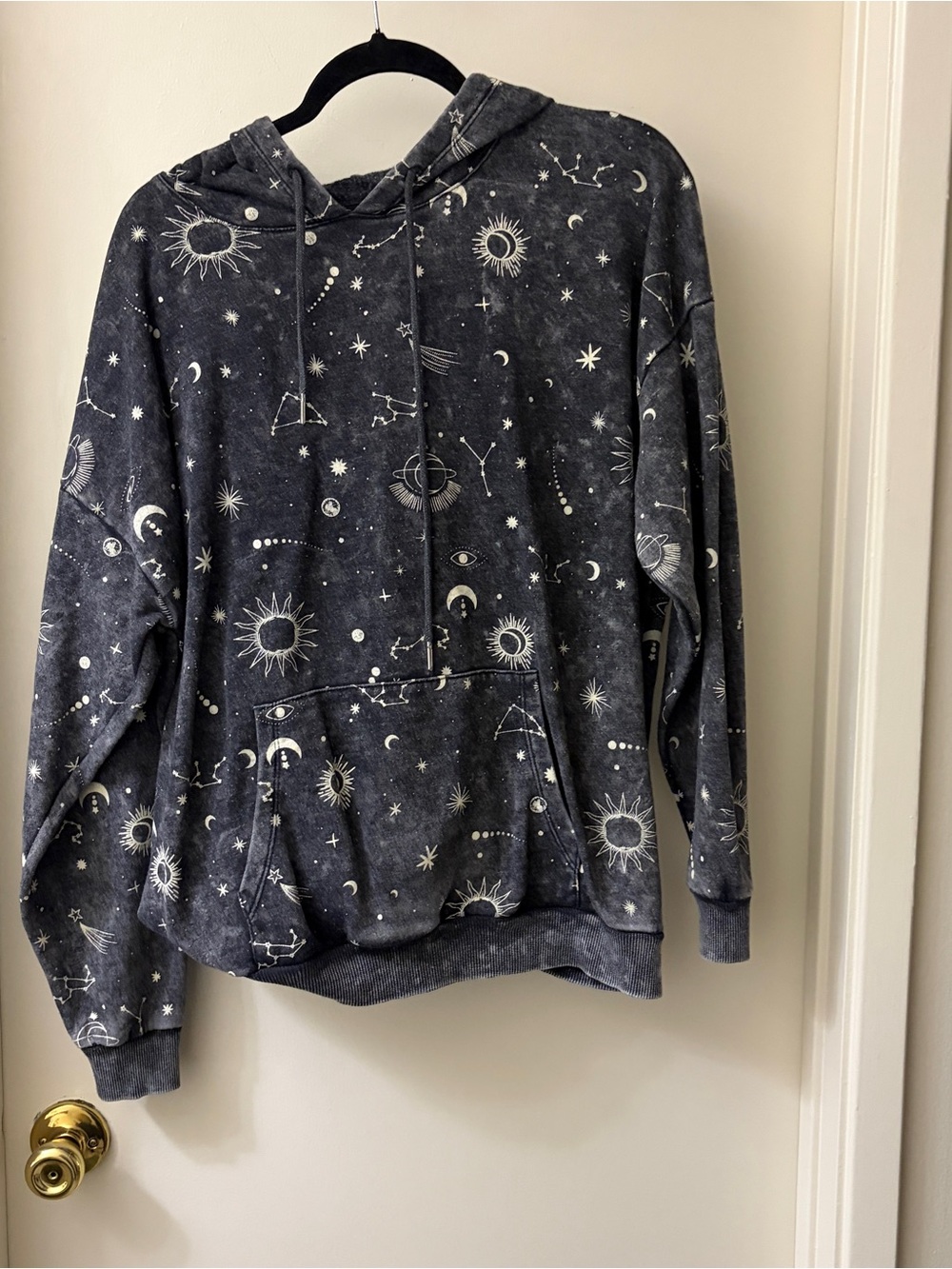 Star & Moon Print Sweatsuit set